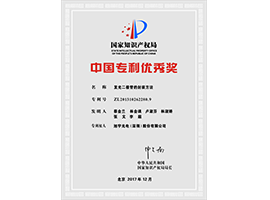 第十九届中国专利优秀奖