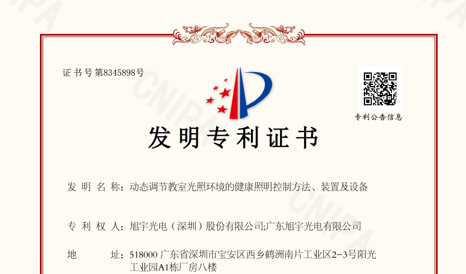 创新驱动，专利领航：kaiyun入口光电再获多项国内外发明专利授权